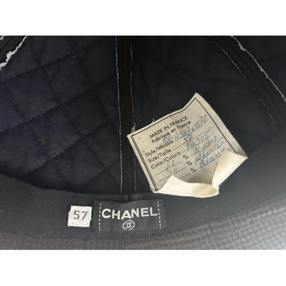 VINTAGE CHANEL BUCKET HAT - Picture 2 of 9